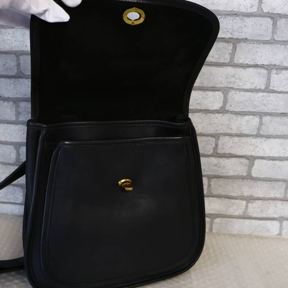 Vintage Coach Side Pack Black Rare Classic Bag - Picture 9 of 9